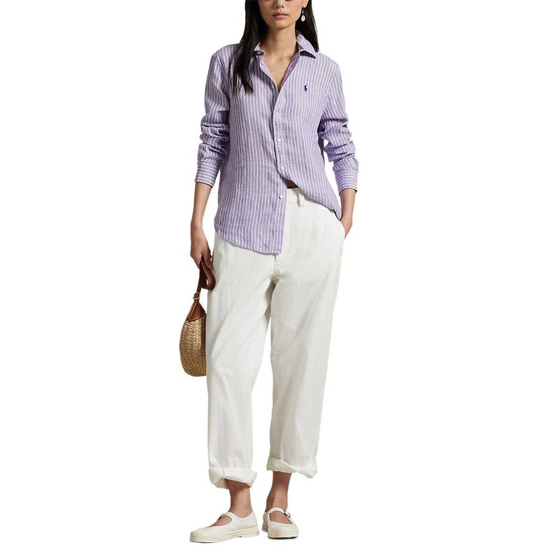Polo Ralph Lauren Classic Long Sleeve Button Front Shirt image number 3